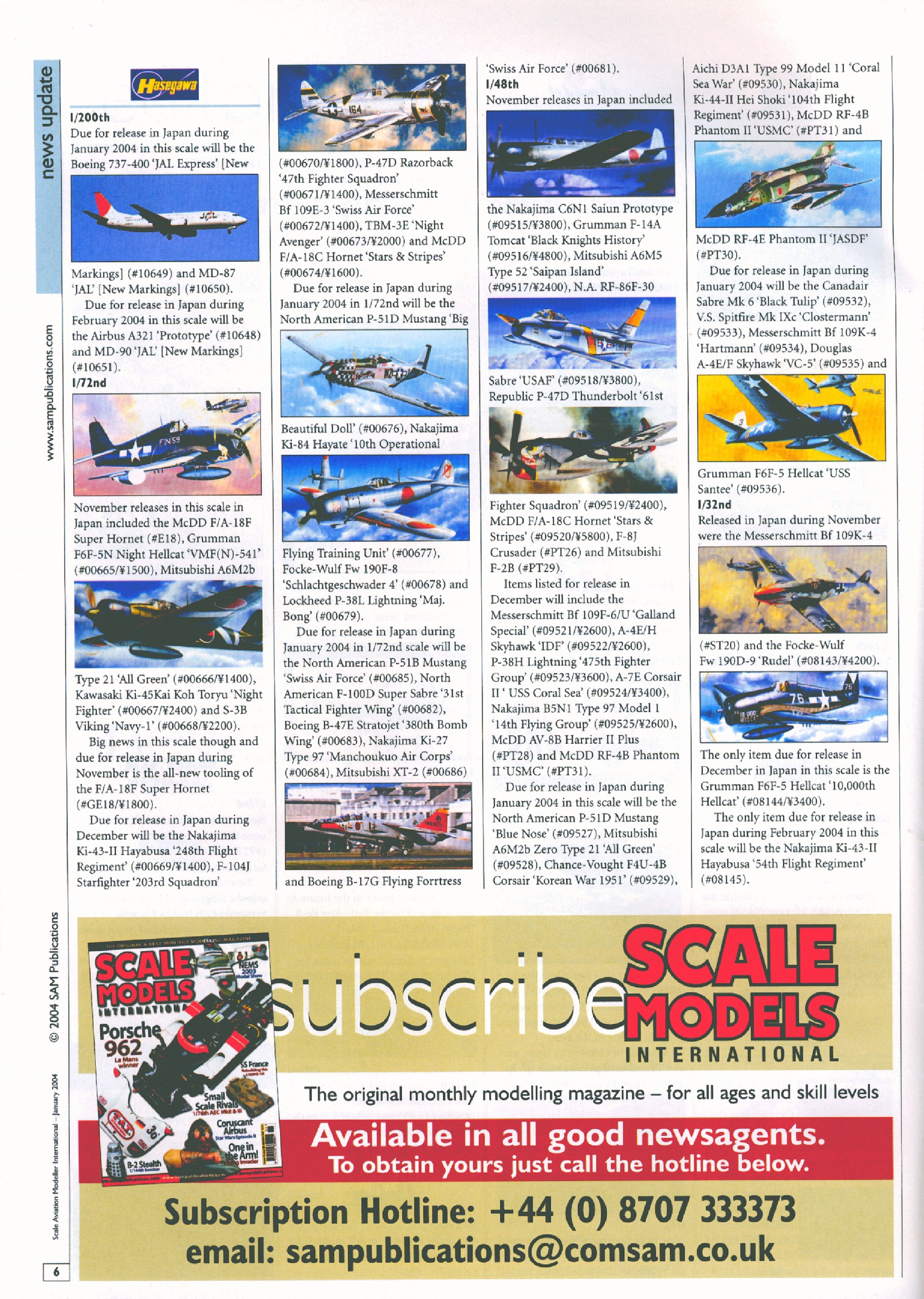 Scale Aviation Modeller International 2004-01